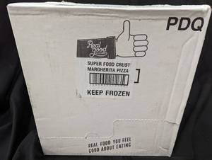 Case of 8 X Real good Super Food Crust Margherita Pizza 5.2lbs Total Best By 3282023