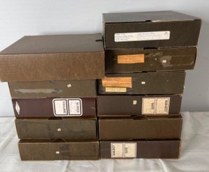 lot 42 image: Lot of Eleven Slide Carousels with Slides