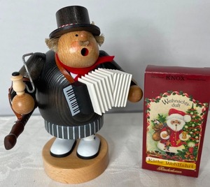 lot 61 image: KWO German Smoker Man & Incense Cones