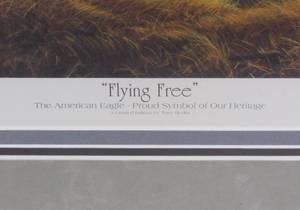 lot 6 image: Terry Redlin Flying Free  signed and numbered print