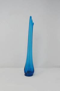 lot 30 image: Blue aqua swung vase  Viking