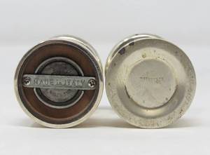lot 48 image: Silver tiffany and co stirling salt and pepper shakers