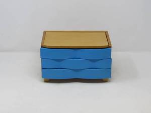 lot 56 image: MCM Pair of hand crafted wood jewelry boxes