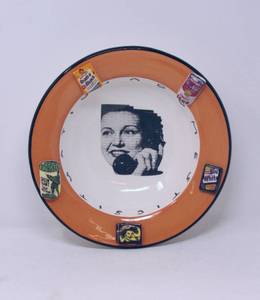 lot 57 image: 3 ceramic bowls made by Frizzell