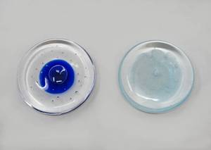 lot 64 image: Pair of Art glass paper weights