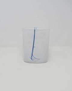 lot 75 image: Kosta boda Bertil Vallien rainbow art glass vase