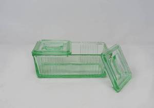 lot 78 image: MCM Refrigerator glass  container