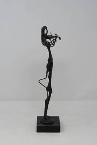 lot 100 image: Metal violinist abstract brutalist musician