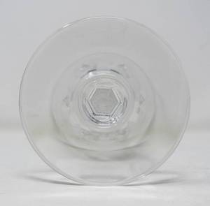 lot 135 image: 3 st louis crystal glasses