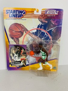 lot 4 image: Starting Lineup - 1998 Magic Johnson Michigan State Figure