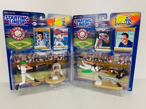 lot 11 image: Starting Lineup - 1999 Nomar Garciaparra  Alex Rodriguez Classic Doubles Figures