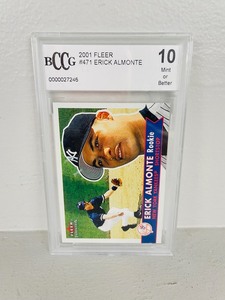 lot 51 image: Erick Almonte - BCCG Graded 10 Mint Card