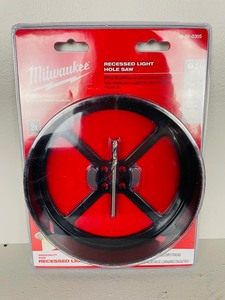 lot 78 image: Milwaukee - 6 38 Recessed Light Hole Saw