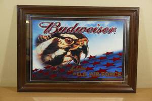 Budweiser Salutes the US Air Force Mirror Sign