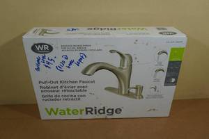 WaterRidge Brushed Nickel Pull-Out Kitchen Faucet