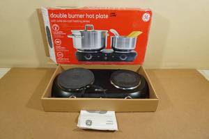 Double Burner Hot Plate