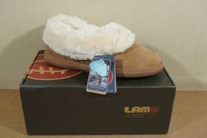 Lamo Womens Carmen II Moccasins -Size 10, Chestnut