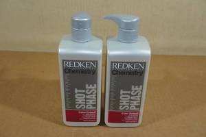 2 16.9oz Redken Chemistry Shot Phase Color Extend Deep Treatment