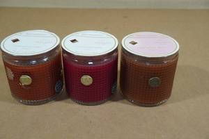 3 Aromatique 6oz Candles -Smell of Christmas, Pumpkin Spice, Cinnamon Cider