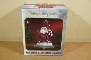 Heritage Mint Stocking Stuffer Santa with Color Changing Effects