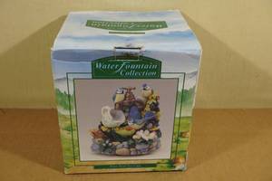 Heritage Mint Water Fountain Collection Blue Bird Tea Cup