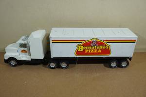Vintage Steel Bernatellos Pizza Semi