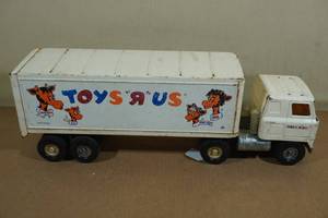 Vintage Steel Ertl Toy-R-Us Pressed Steel Semi