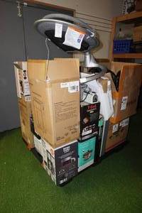 Pallet of Repairable Items -Heat Press, OptiGrill, Paper Shredders