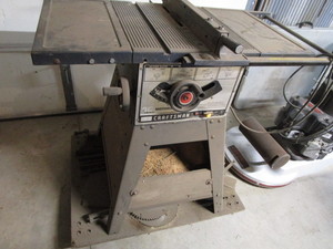 lot 5 image: Craftsman 10 Table Saw