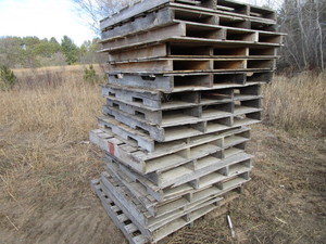 lot 39 image: Wooden Pallets