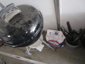 lot 113 image: Weber Grill, Charcoal, Tools
