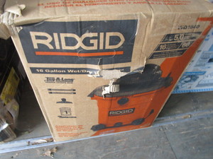 lot 114 image: Ridgid WD Vacuum