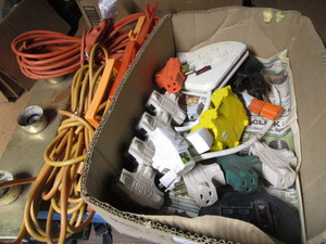 lot 139 image: Extension Cords, Adapters