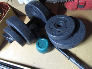 lot 149 image: Fitness Weights