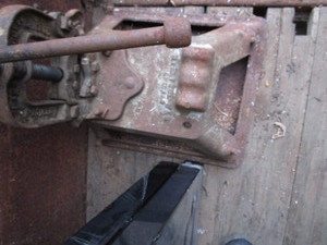 lot 156 image: Vintage Pipe Vise