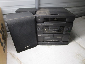 lot 167 image: Sharp CD Stereo