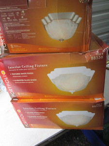 lot 171 image: New Light Fixtures - Same Style