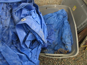 lot 186 image: Tarps