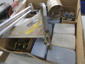 lot 184 image: Tile Cutter, Hardware, Electrical