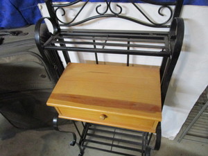 lot 201 image: Stand with Drawer Cabinet