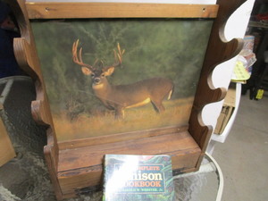 lot 217 image: Gun Rack & Venison Cookbook