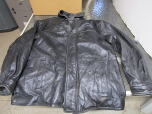 lot 220 image: Leather Jacket