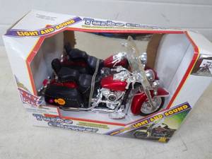 Turbo Chopper Battery Operated Action Sound Motorcycle