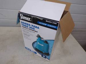 Portable Submersible Utility Pump 14 HP