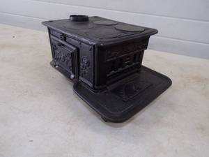 Large Cast Iron Stove.