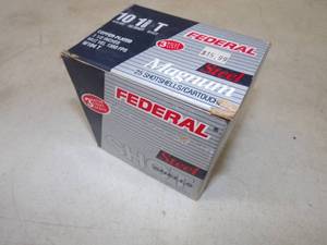 Full Box Federal Steel Shot 10 Gauge 158 oz shot
