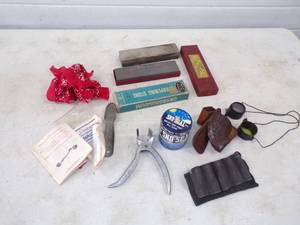 Sharping Stones, Hunting Stuff, Knife