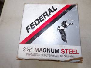 Full Box 10 Gauge Steel Shot 158 oz BBB Shot