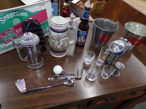 Beer Steines and Golf Bar Tools