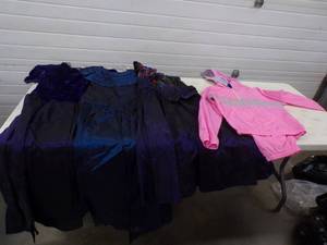 3 Womens Dresses and Nicki Wind Suit, Sizes 9-10,11-12,9-10 and Medium